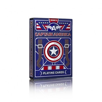 Captain America žaidimo kortos Theory11